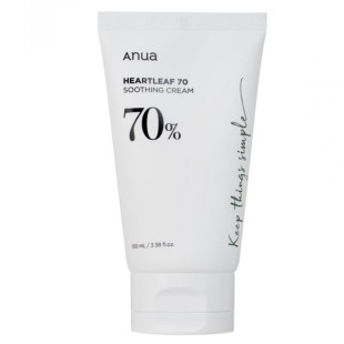 Заспокійливий крем Anua Heartleaf 70% Soothing Cream 100ml